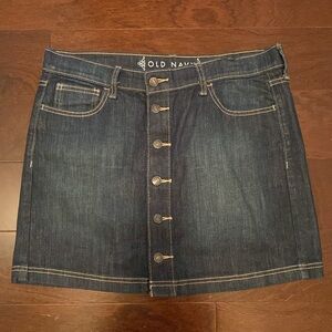 Old Navy denim pencil skirt